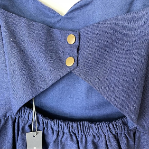 NWT Market & Spruce Crissie Strap Linen Dress XL - Picture 5 of 12